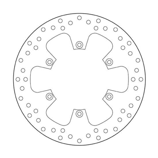 Disco freno Brembo Serie Oro per Beta RR 498 (13-14) posteriore