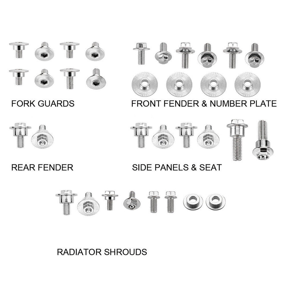 Kit viti plastiche per Honda CRF 250 RX (19-21)