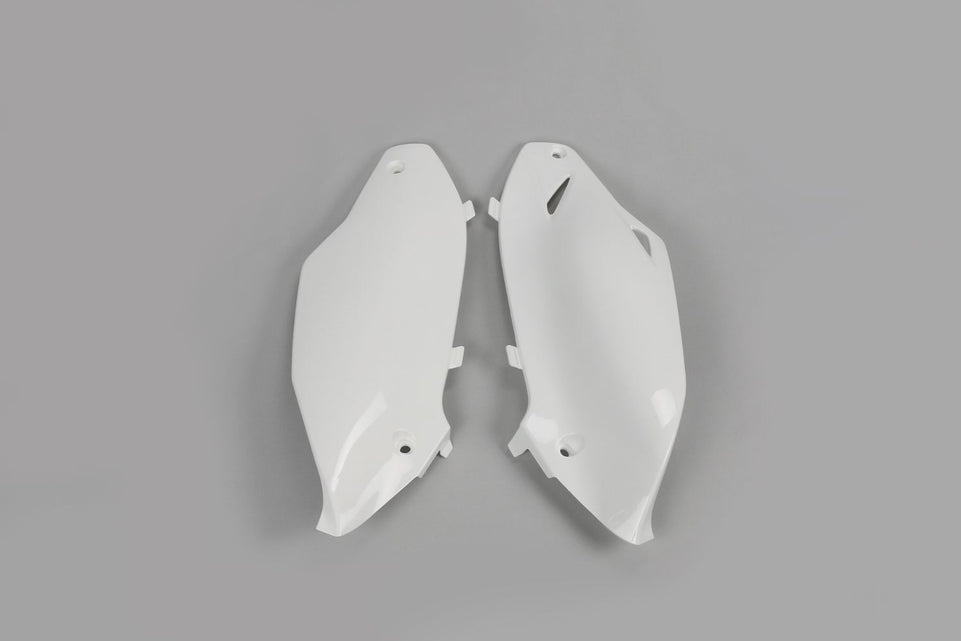 Fianchetti portanumero per Kawasaki KX 450 F (12-15) bianchi*