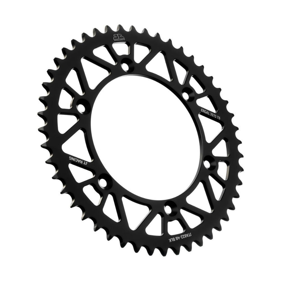 Corona JT ergal Husqvarna 125 WRE (98-13) 48 denti nera