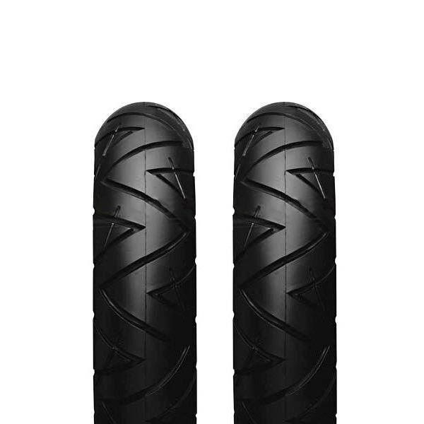 SET 2 PNEUMATICI IRC ANT.E POST. HONDA @ per HONDA 125 NES Chiocciola 2000-2006