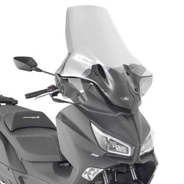 KAPPA Parabrezza Trasparente + Attacchi 78X70,5 Per SYM Joymax Z 300 2019-2020