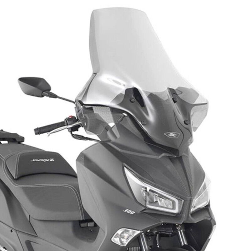 KAPPA Parabrezza Trasparente + Attacchi 78X70,5 Per SYM Joymax Z 300 2019-2020