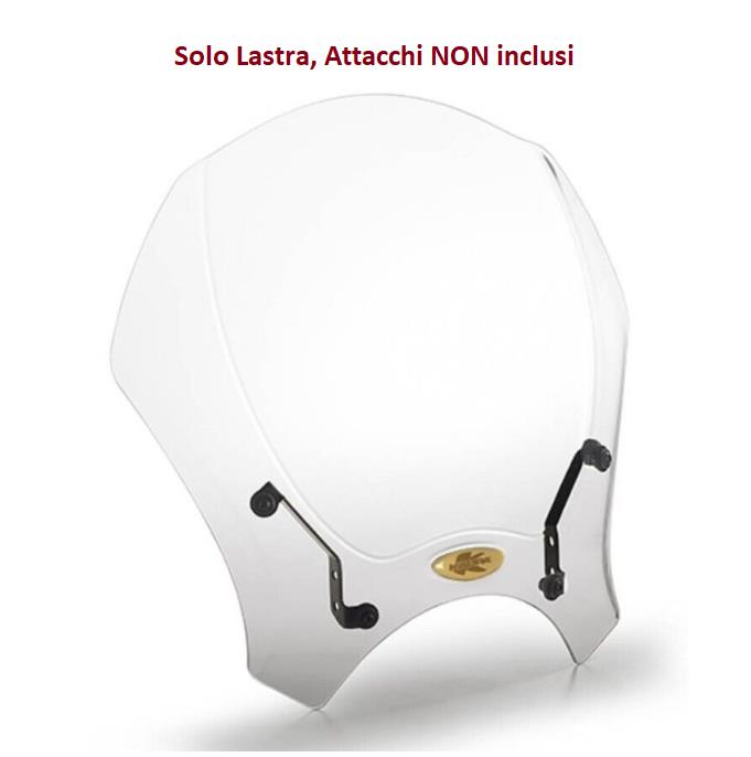 KAPPA Cupolino Trasparente Solo Lastra X Fantic Caballero Scrambler 125 2018-23