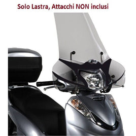 KAPPA Parabrezza Trasparente Solo Lastra 58,5 X 68Cm Per Honda SH 300i 2007-2010 - LGMoto SRL
