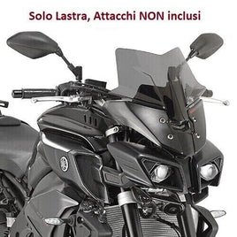 KAPPA Lastra Cupolino Fumé Spoiler 36 X 36 Cm Per Yamaha MT-10 2016-2021