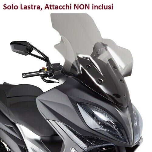 KAPPA Lastra Cupolino Trasparente Spoiler 85X63 Per Kymco Xciting 400i 2013-2017