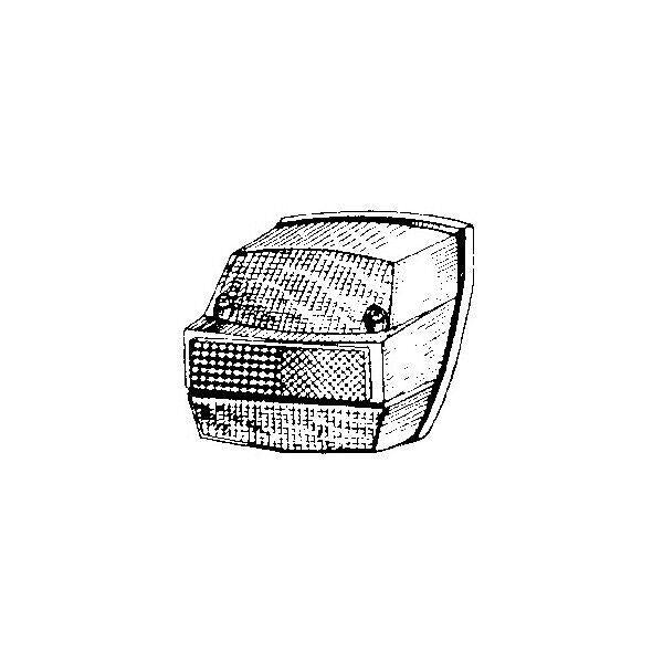 FANALE POSTERIORE VESPA 125 ET3 per PIAGGIO 125 Vespa P ETS VMS1T 1984-1985