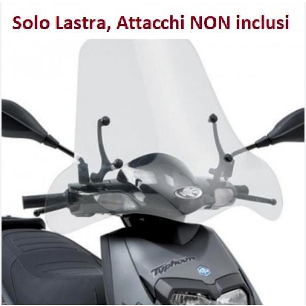 KAPPA Parabrezza Trasparente Solo Lastra 59X70 Cm Per MBK Nitro 2013-2017