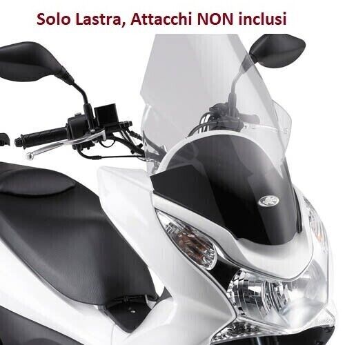 KAPPA Lastra Parabrezza Trasparente Spoiler 59,5X44 Per Honda PCX 150 2010-2013