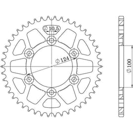 CORONA IN ACCIAIO P520 - Z36 PER DUCATI 600 Supersport tel. <01852 1994-1994