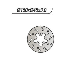 426 NG DISCO FRENO ANT per POLINI 50 X 1 Young 1999-2000