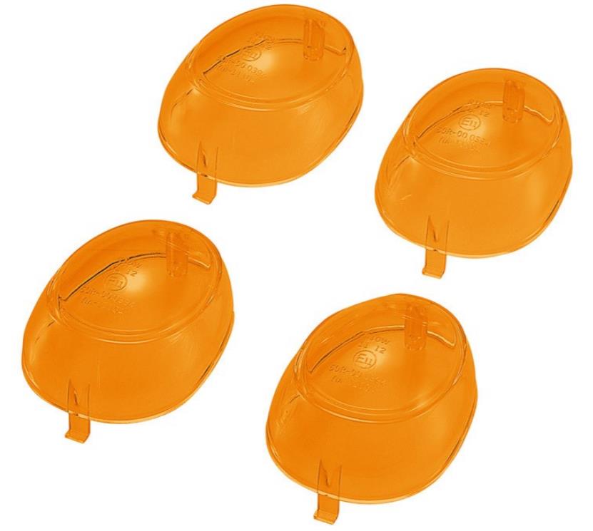 T4 Tune Vetri freccia ant/post orange per MBK Booster 50 2004 - 2016