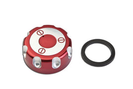 T4 Tune Tappo serbatoio rosso per Derbi Senda 50 SM DRD Racing 2004 2005