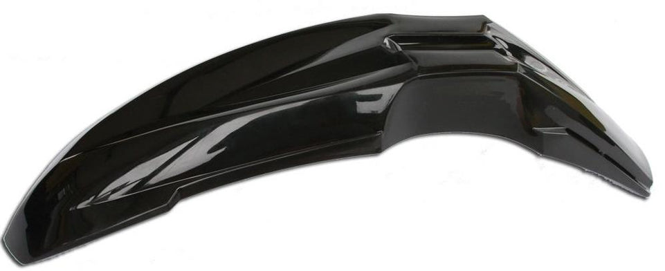 T4 Tune Parafango anteriore nero per Derbi Senda 50 SM Black Edition 2005