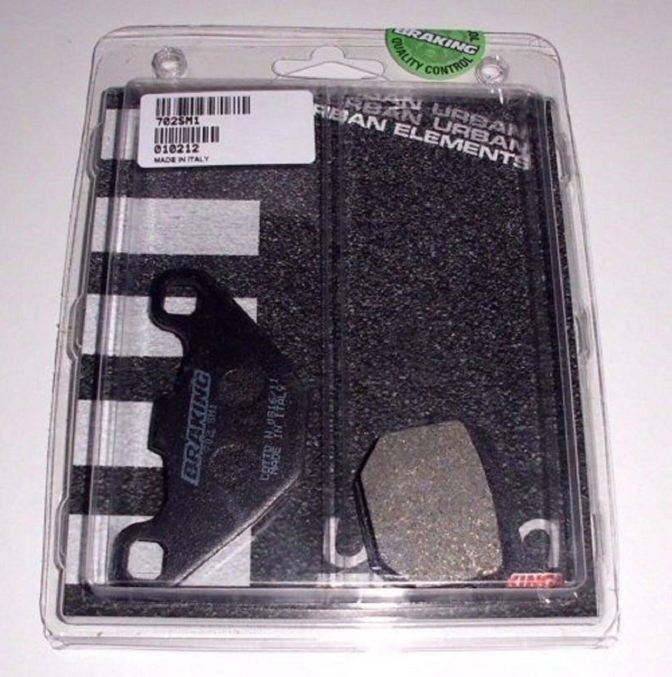 702SM1 COPPIA PASTIGLIE FRENO DERBI SENDA DRD X-TREME SM 50 2011-2012 post.