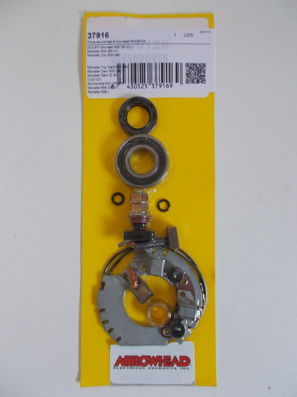 37916 KIT RIGENERAZIONE MOTORINO AVVIAMENTO DUCATI Monster S2 916 2001 2002 2003