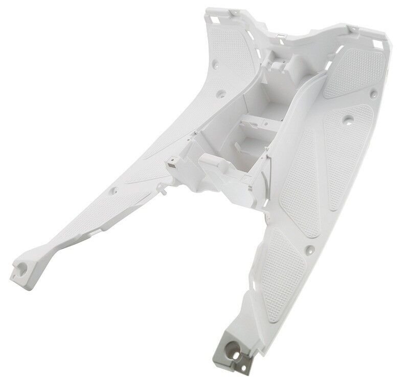 360025 Pedana poggia piedi bianca Nitro T4Tune per Yamaha Aerox H2O 50 EU2 09/12