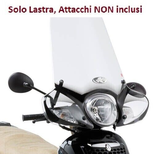 154AK KAPPA PARABREZZA TRASPARENTE per Aprilia SCARABEO 125 - 200 2010