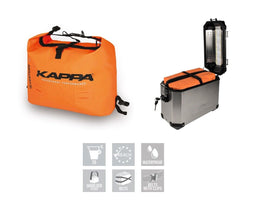 TK768 KAPPA BORSA INTERNA / ESTERNA 35LT per KVE37 in PVC TARPAULIN 250D