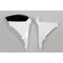 Coperchio cassa filtro per KTM 150 SX (11) bianco e nero