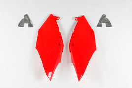 Fianchetti portanumero per Honda CRF 250 RX (19-21) rossi*