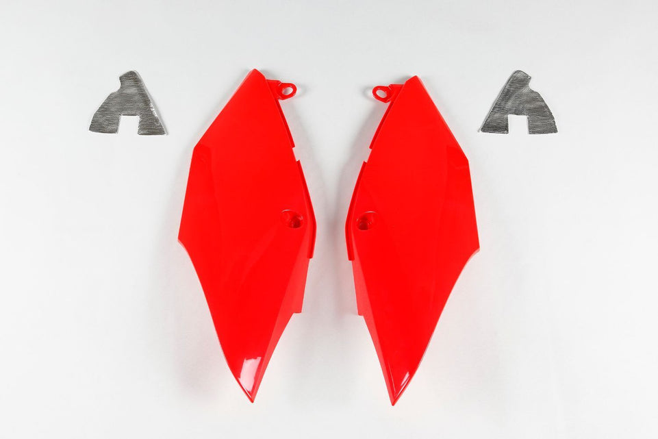 Fianchetti portanumero per Honda CRF 250 RX (19-21) rossi*