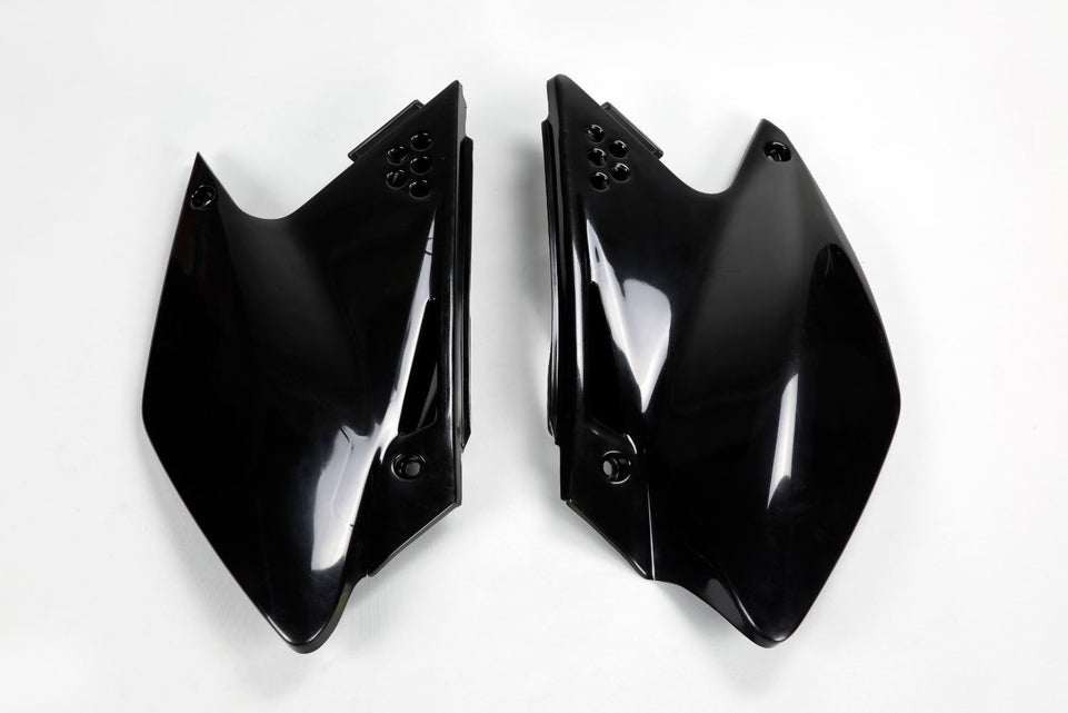 Fianchetti portanumero per Kawasaki KX 250 F (06-08) neri*