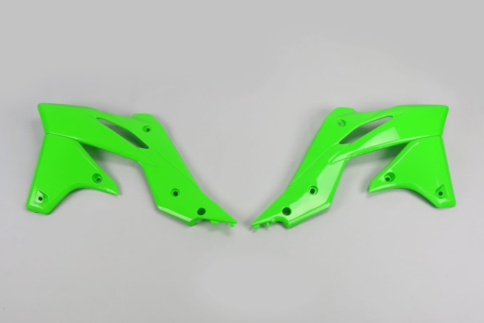 Convogliatori radiatore per Kawasaki KX 250 F (13-16) verdi