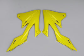 Convogliatori radiatore per Suzuki RMZ 250 (19-23) gialli