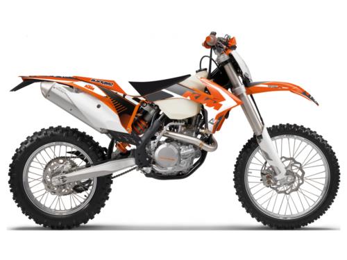 Kit grafiche per KTM 500 EXC-F (12-13) Dream 4 + Coprisella
