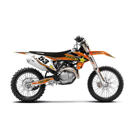Kit grafiche per KTM 250 SX-F (19-22) Rockstar Energy + Coprisella