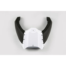 Coperchio cassa filtro per Yamaha YZ 450 F (14-17) bianco e nero