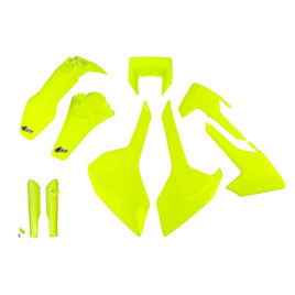 Kit plastiche per Husqvarna 300 TE (17-19) - colore giallo fluo