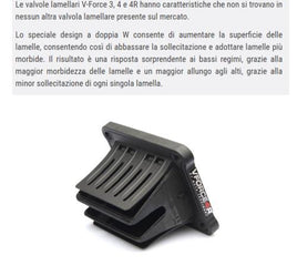 Pacco lamellare PER Husqvarna 250 TE (14-16) - V-Force 4