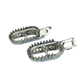 Coppia pedane in titanio Scar KTM 150 EXC (24) Gripper