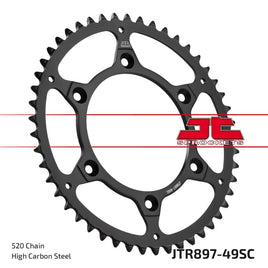 Corona JT acciaio Gasgas 250 EC (21-24) 49 denti scaricata