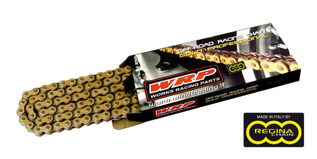 Catena Moto WRP passo 520 cross-enduro profes. con Z-RING 120 maglie
