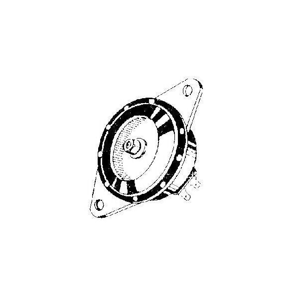 CLAXON CC.12V D80 PER PIAGGIO Ape TMP Elestart 50 1985-1989 58144R