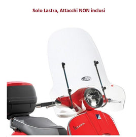 KAPPA Parabrezza Trasparente Solo Lastra Per Piaggio Vespa LX 50 2005-2014