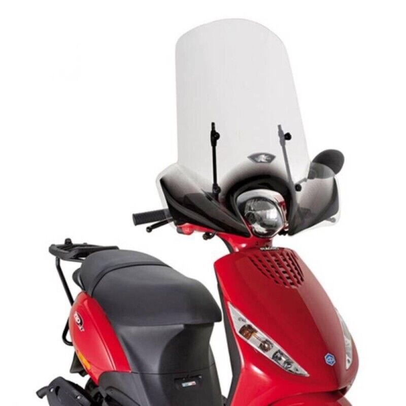 KAPPA Parabrezza Trasparente + Attacchi 52 X 66,6 Per Kymco Like 125 2009-2016
