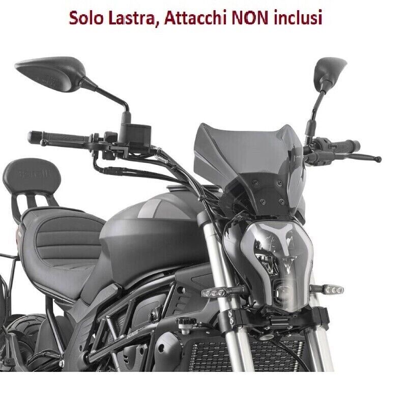 KAPPA Cupolino Fumé Solo Lastra 22 X 31 Cm Per Benelli 502 C 2019-2023