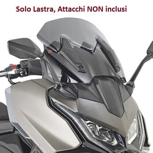 KAPPA Lastra Parabrezza Fumé Spoiler Per Kymco AK 550 Premium 2023-2024