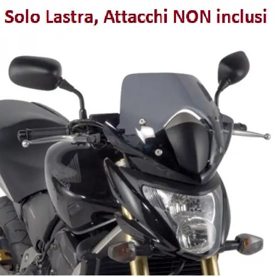 KAPPA Cupolino Fumé + Kit Fissaggio 33,5X40,5 Per Honda Hornet 600 ABS 2007-2010