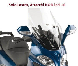 KAPPA Lastra Parabrezza Trasparente Spoiler Per Piaggio X9 500 Evolution 2003-08