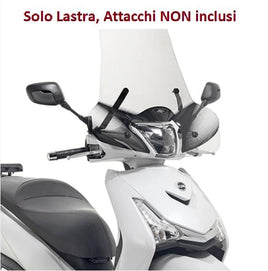 KAPPA Parabrezza Trasparente Solo Lastra Per Piaggio Medley S 150 I Get 2020-23