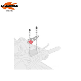 KAPPA Kit Viteria Per Smart Mount RC KS904B Per BMW R 1250 RS 2019-2022