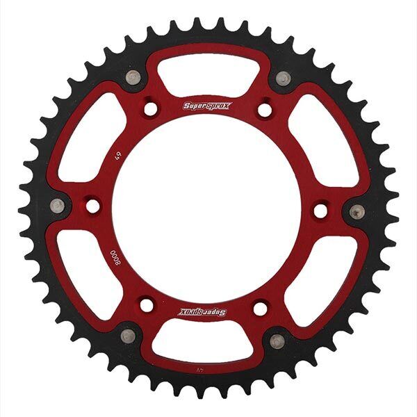 CORONA STEALTH RST-8000:49-RED PER BETAMOTOR 300 RR Enduro 2T Eng.BETA 2013-2016