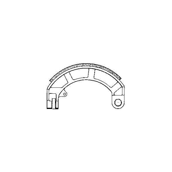 CEPPI GANASCE FRENO POST sb per PIAGGIO 50 Vespa Special 197-1972
