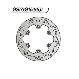 483 NG DISCO FRENO POST per YAMAHA 900 XJ S Diversion (4KM) 1995-2003